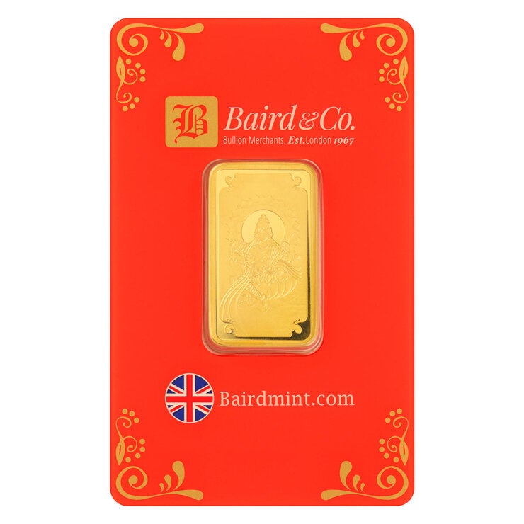 20 Gram Lakshmi Gold Minted Bar 20 Gram Lakshmi Gold Minted Bar