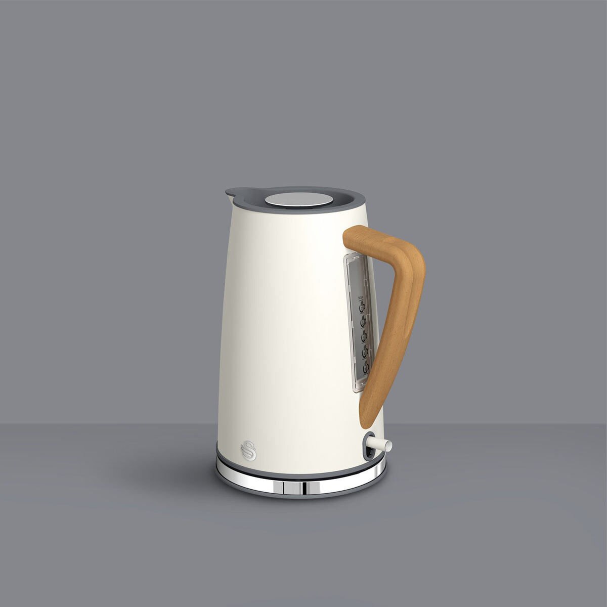 Swan 1.7L Nordic Style Cordless Kettle, White SK14610WHTN Costco UK