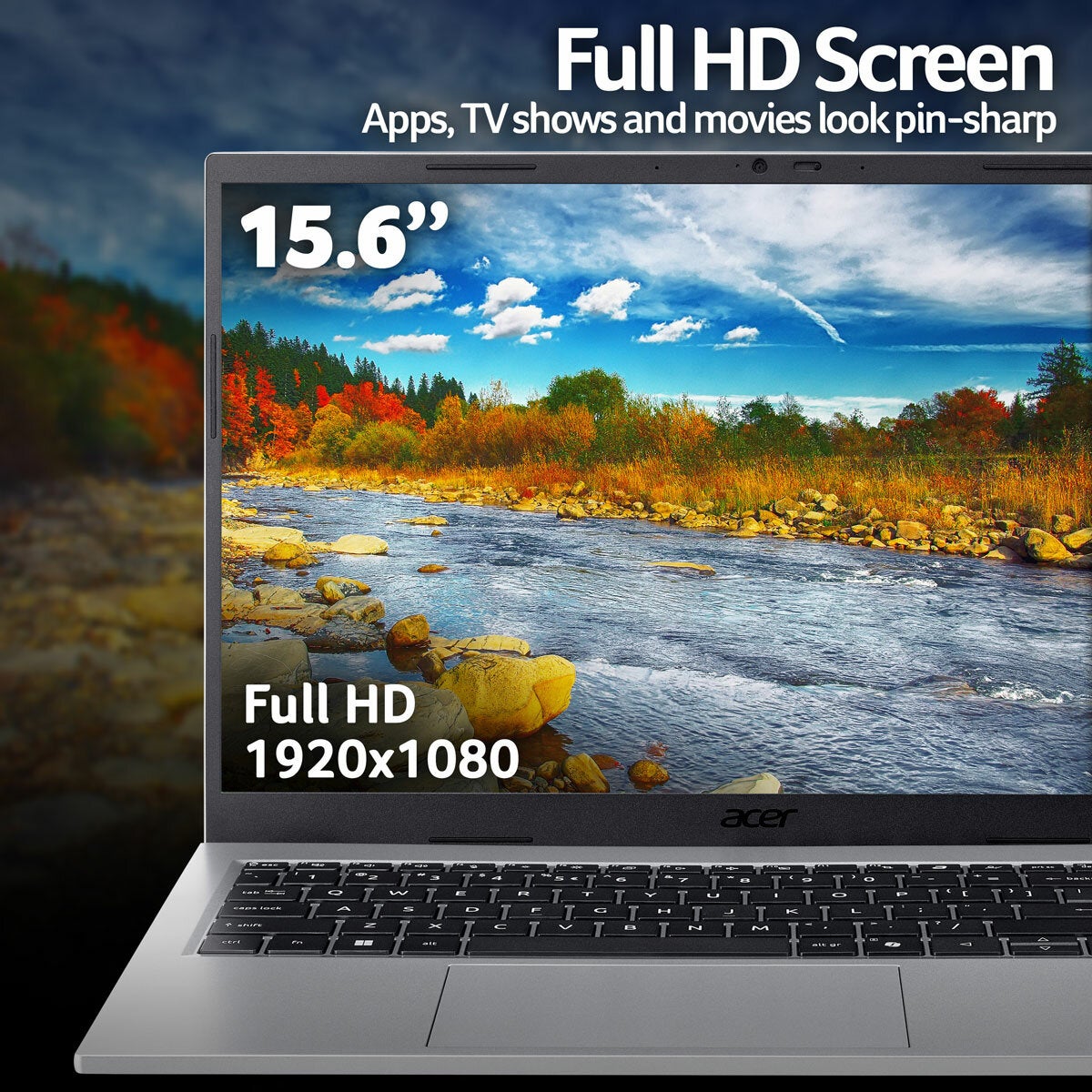 Acer Aspire Go 15, Intel Core 5, 16GB RAM, 512GB SSD, 15.6 Inch Laptop, NX.JRREK.00F Acer Aspire Go 15, Intel Core 5, 16GB RAM, 512GB SSD, 15.6 Inch Laptop, NX.JRREK.00F