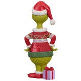 20 inch The Grinch With Ugly Sweater Statue By Jim Shore 20 inch The Grinch With Ugly Sweater Statue By Jim Shore