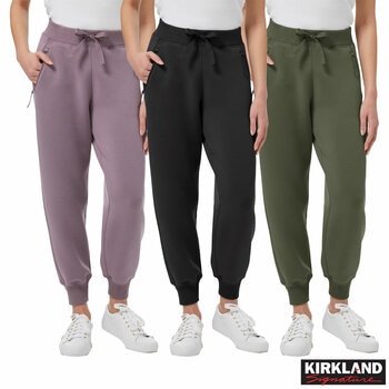 Kirkland Signature Ladies Active Joggers in 3 Colours and 5 Sizes
