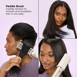 Lifestyle image showing paddle brush being used Lifestyle image showing paddle brush being used