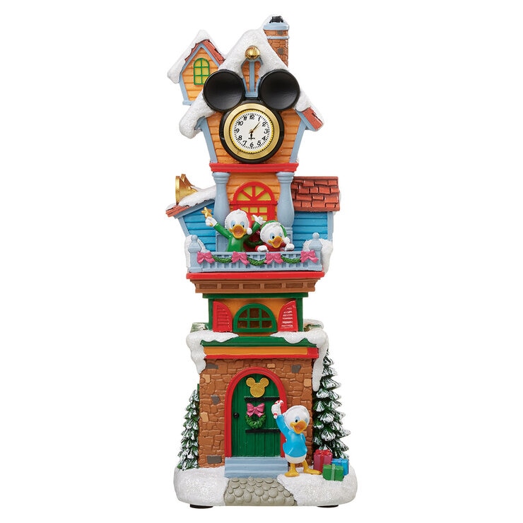 Disney 13 Piece Christmas Village with Lights and Sounds