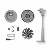 Image of what's in the box for Duux Whisper Fan 3