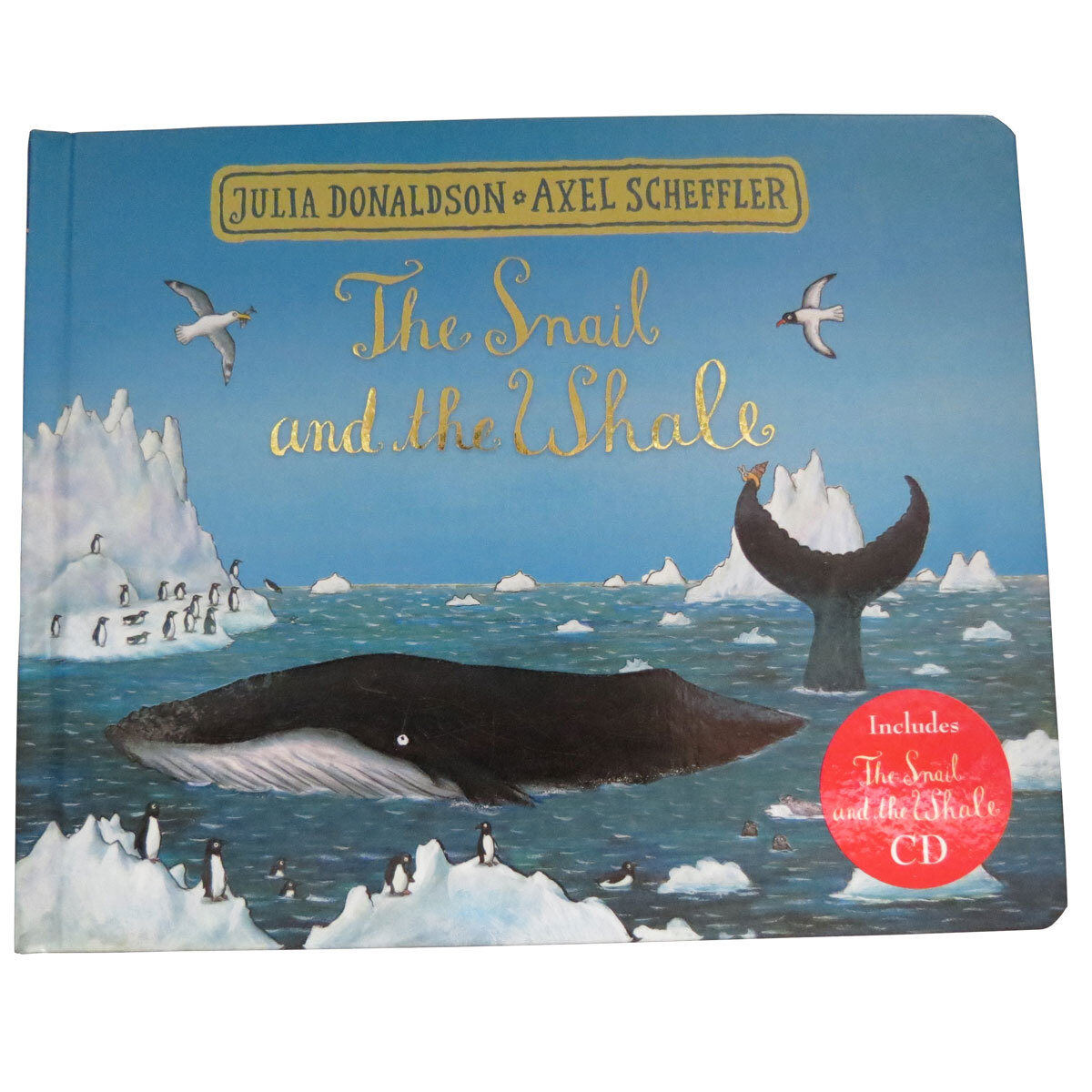 Snail & The Whale Board Book with CD (2+ Years)