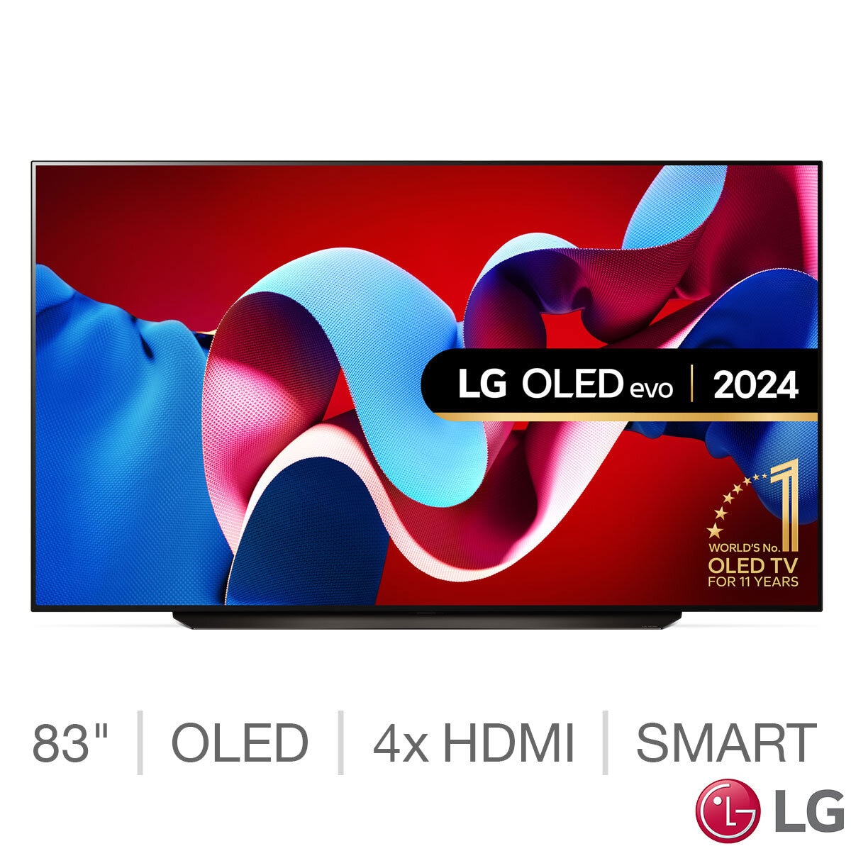 LG OLED83C44LA 83 Inch OLED 4K Ultra HD Smart TV