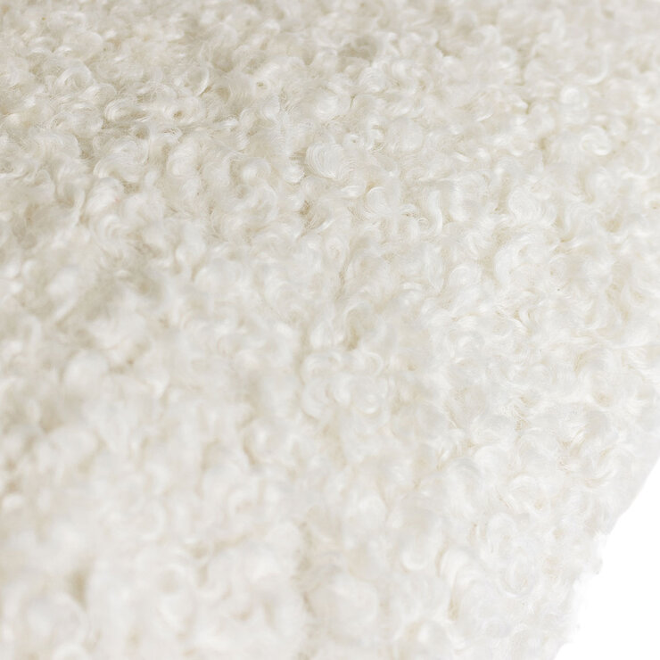 Furn Cabu Reversible Boucle Cushion 2 Pack in Ivory, 45 x 45 cm