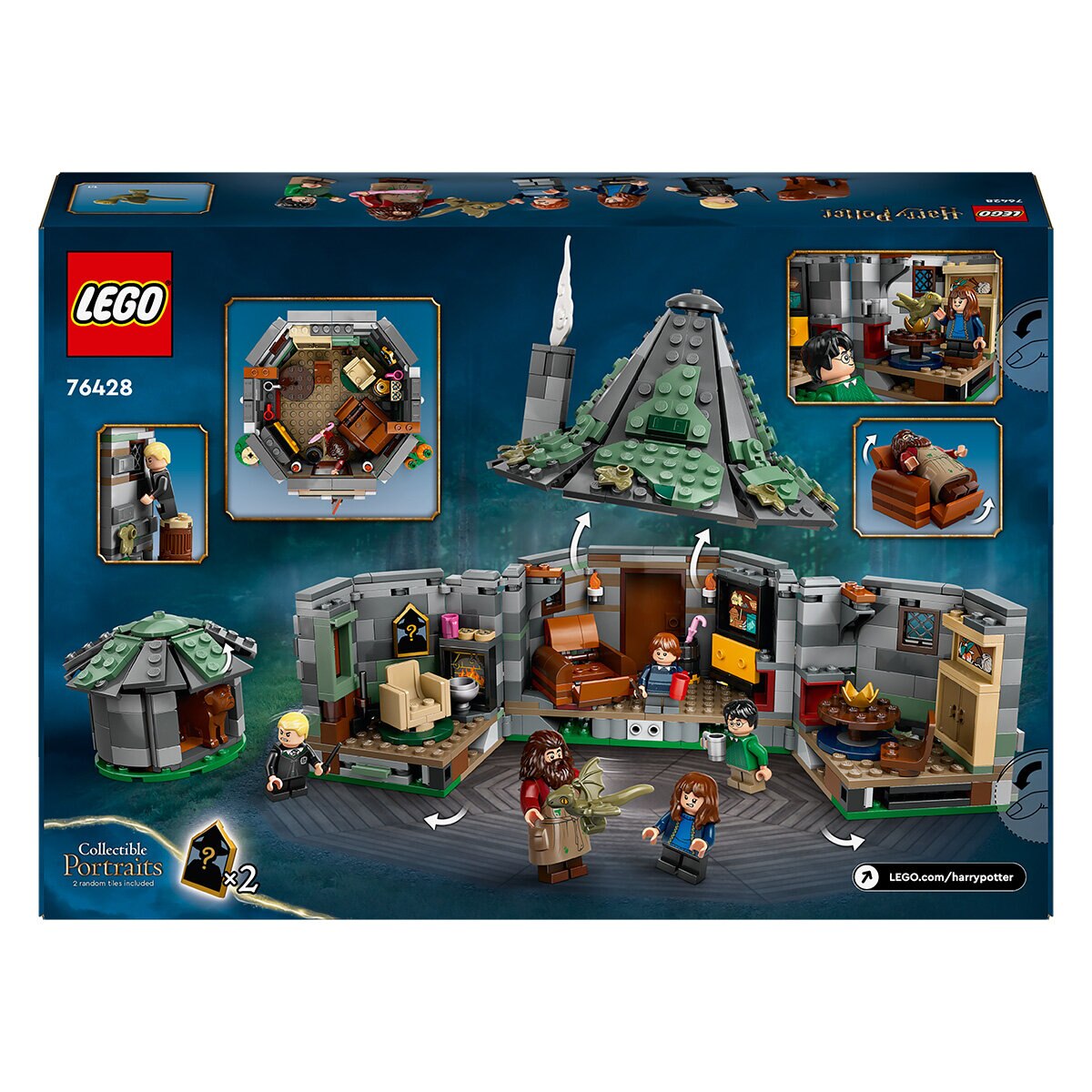 LEGO Harry Potter Hagrid's Hut: An Unexpected Visit - Model 76428 (8+ Years)