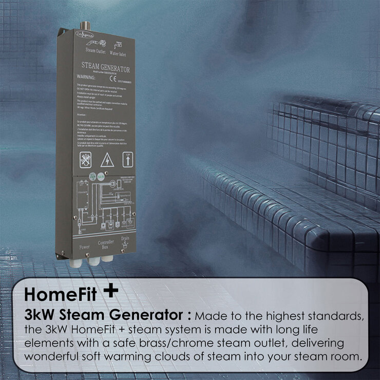 Insignia HOMEFIT+ DIY Steam Room Kit