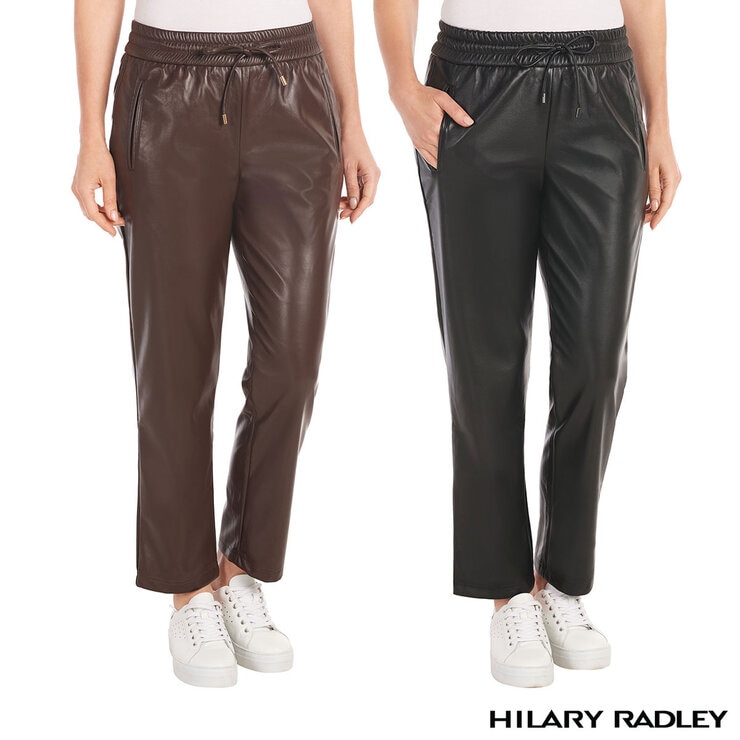 Hilary Radley Faux Leather Pant in 2 Colours & 4 Sizes Hilary Radley Faux Leather Pant in 2 Colours & 4 Sizes