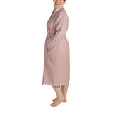 Lazy Linen Ladies Robe in Pink