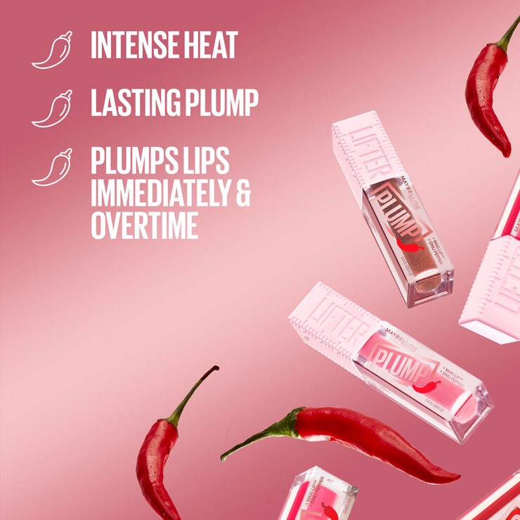 Maybelline Lifter Plump, Hot Honey Swatch Maybelline Lifter Plump, Hot Honey Swatch