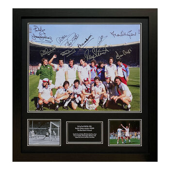 West Ham United 1980 Signed Framed Photograph