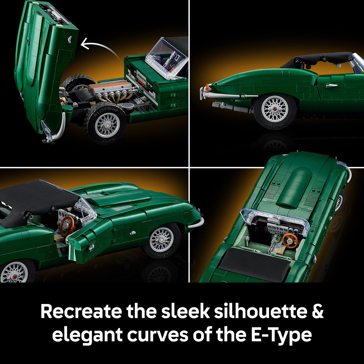 LEGO Icons Jaguar E-Type - Model 11381 (18+ Years) LEGO Icons Jaguar E-Type - Model 11381 (18+ Years)