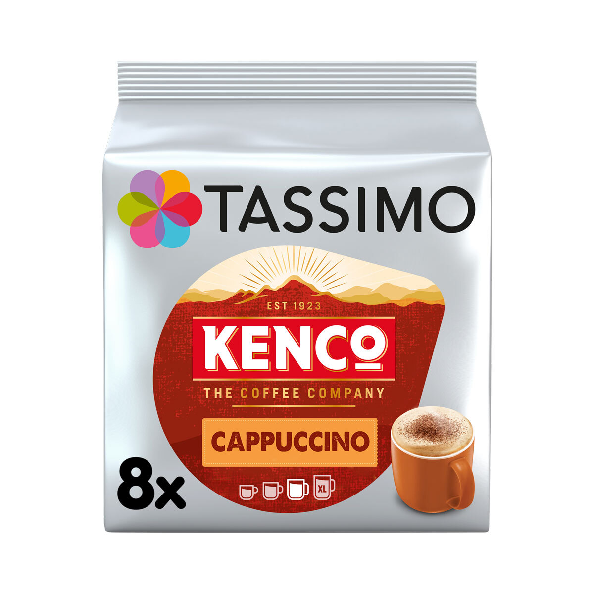 Tassimo Kenco Cappuccino Coffee Pods, 40 Servings