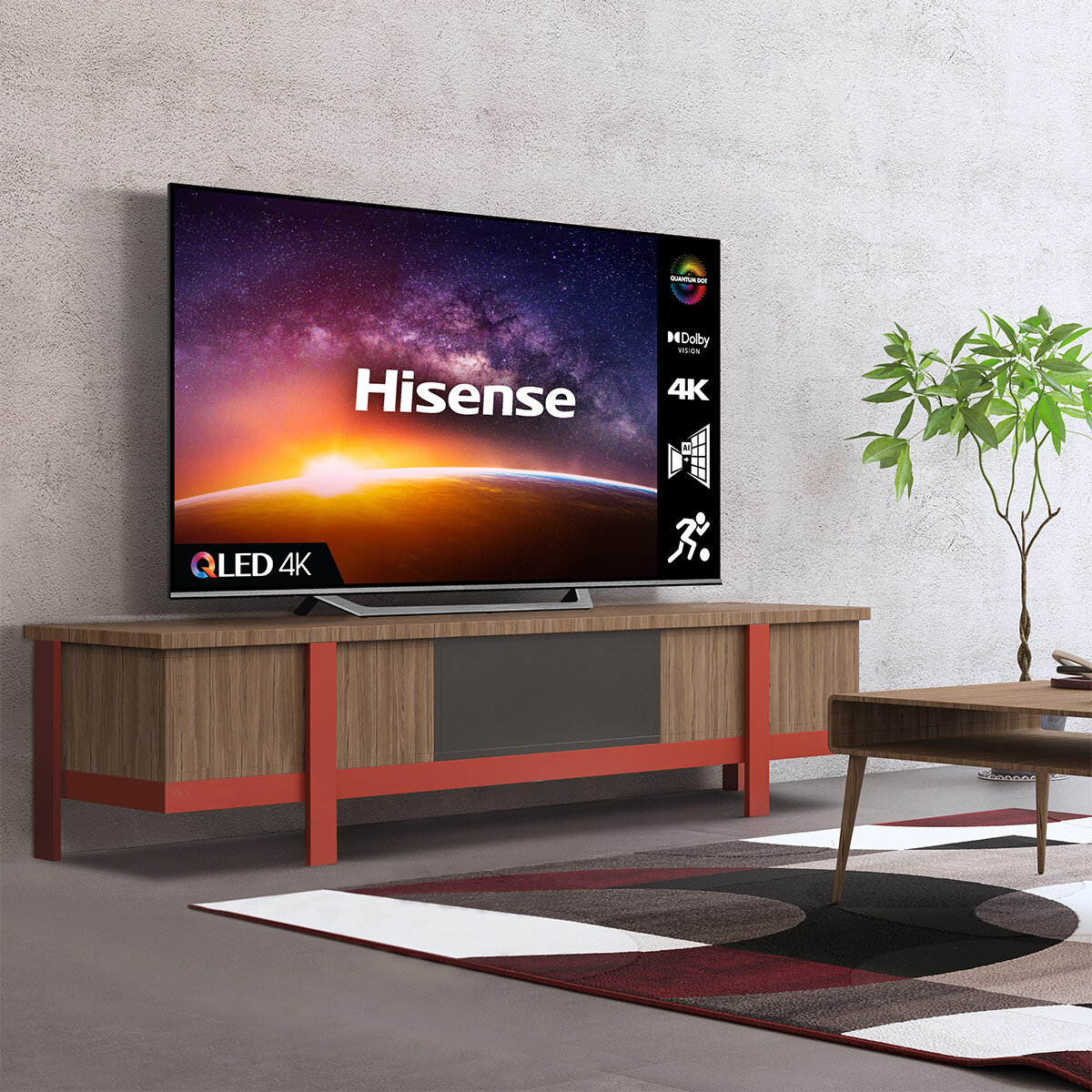 Buy Hisense 43A7GQTUK 43 Inch 4K Ultra HD QLED Smart TV at Costco.co.uk