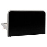 Gallery Rabley Light Grey Fabric Bed Frame, Double