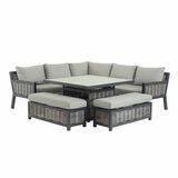 Bramblecrest Portofino 4 Piece Deep Seating Patio Set