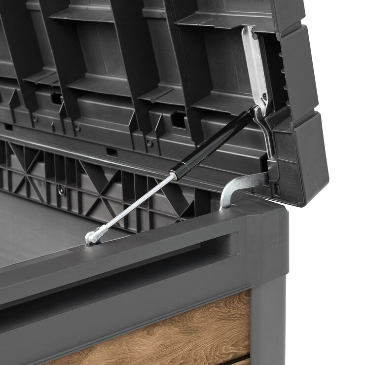 Hydraulic struts for easy opening