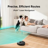 Lifestyle image of Eufy L60 Hybrid Robot Vacuum & Mop with iPath Laser Navigation