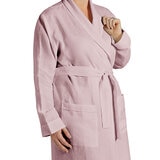 Lazy Linen Ladies Robe in Pink