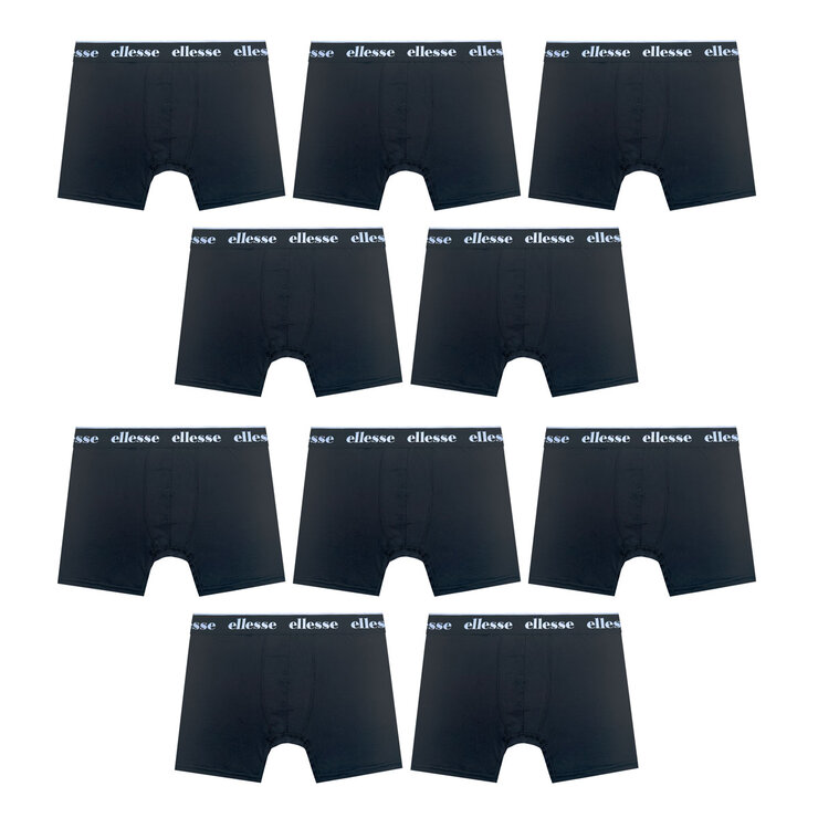 Ellesse Men's Boxer Briefs, 10 Pack