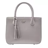 Osprey London Coast Leather Women's Grab Handbag, Taupe
