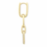 0.30ctw Round Brilliant Cut Diamond Earrings, 14ct Yellow Gold