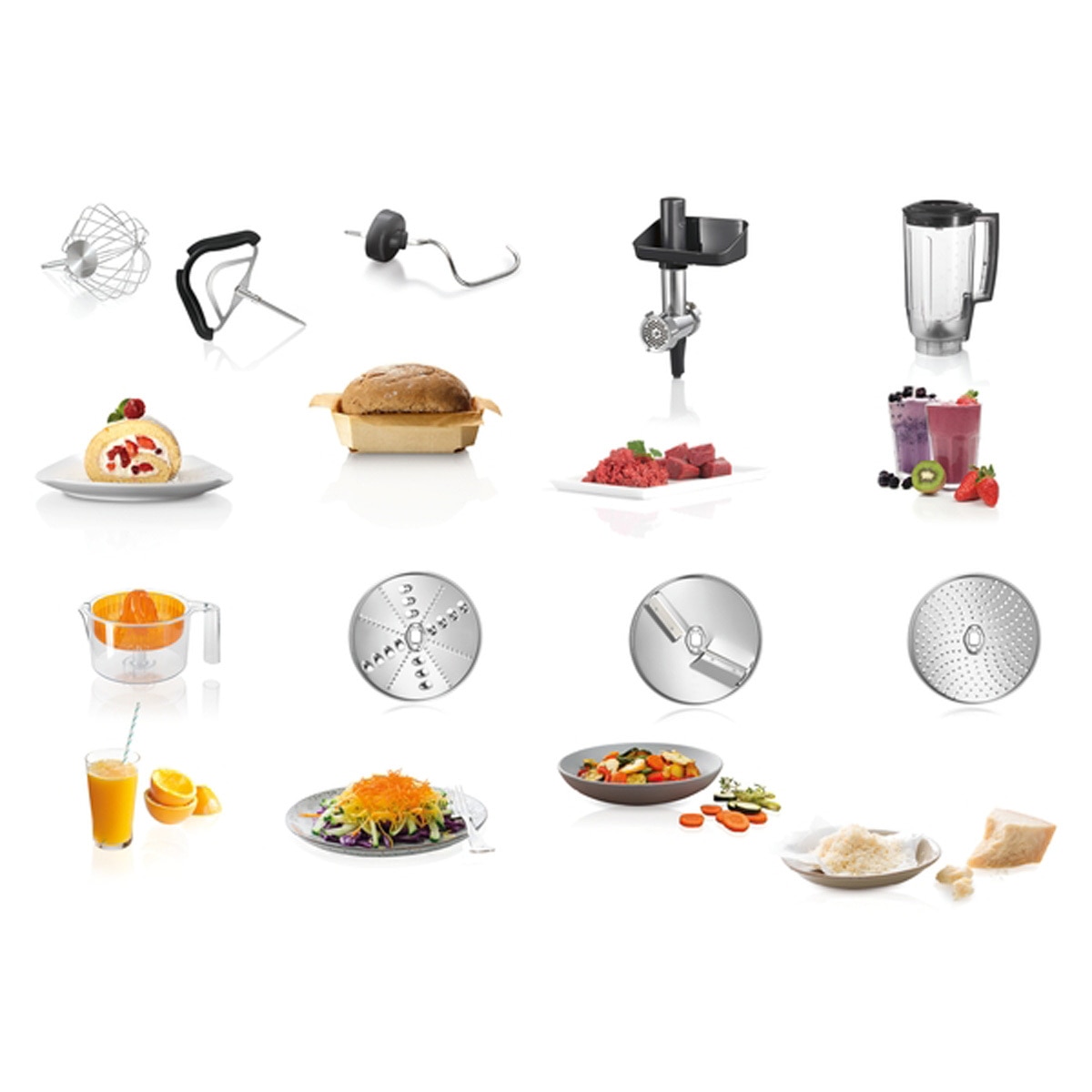 Bosch Serie CreationLine Kitchen Silver, MUM59...