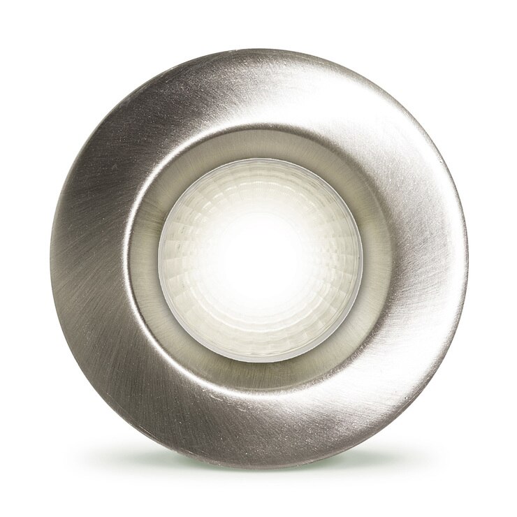 Luceco GU10 IP20 Down Lights in Brushed Steel (No Lamps) 10 Pack