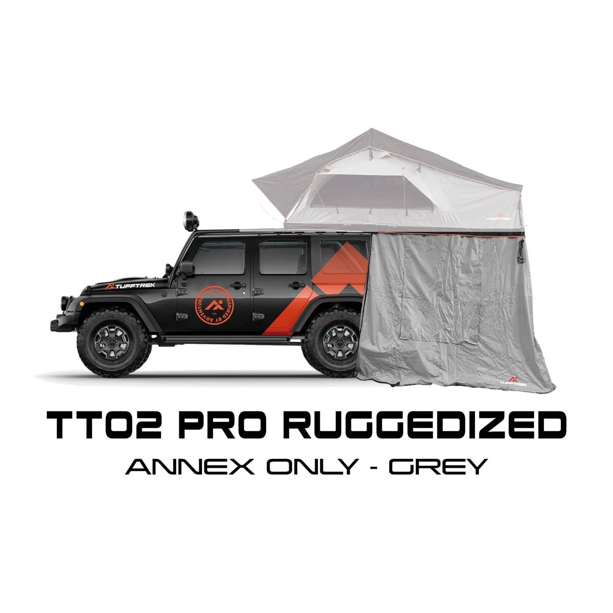 Tuff-Trek TT02 PRO-Ruggedised Annex 1.65m, Grey