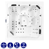 Portcril Emotion 5.2 51-Jet 5 Person Hot Tub - Delivered and Installed