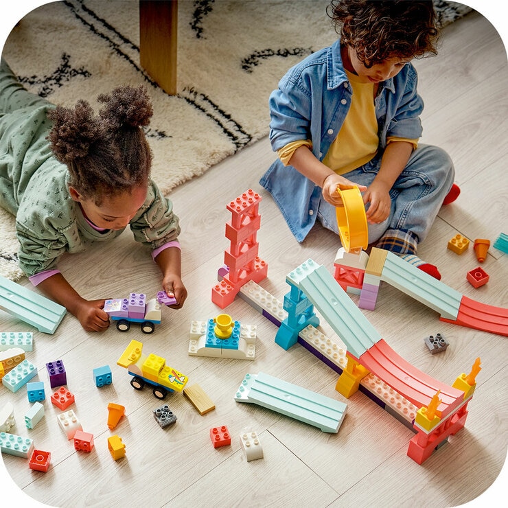 LEGO DUPLO 3 in 1 Creative Ramps with Vehicles - Model 10478 (3+ Years)