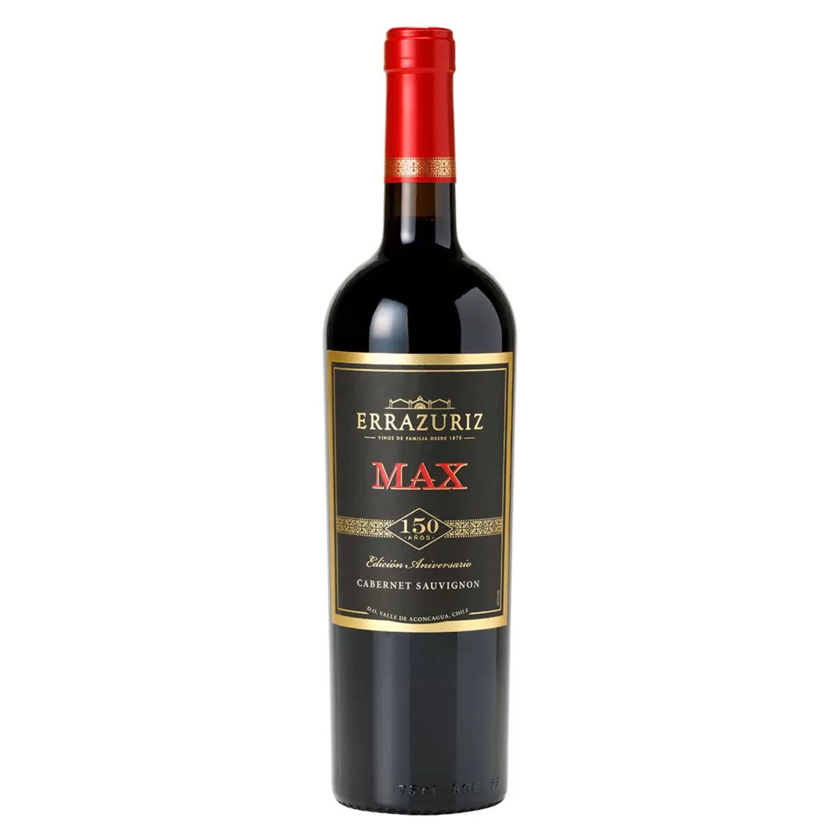 Errazuriz Max Reserva Cabernet Sauvignon 2018, 75cl