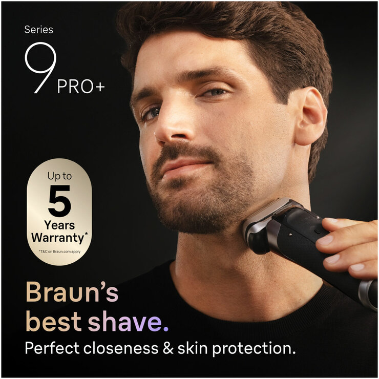 Lifestyle image of Braun Series 9 Pro+ Shaver