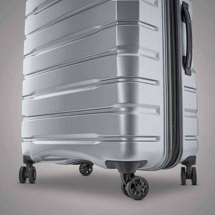 Samsonite Tech3, 2 Piece Hardside Suitcase Set, Silver Costco UK