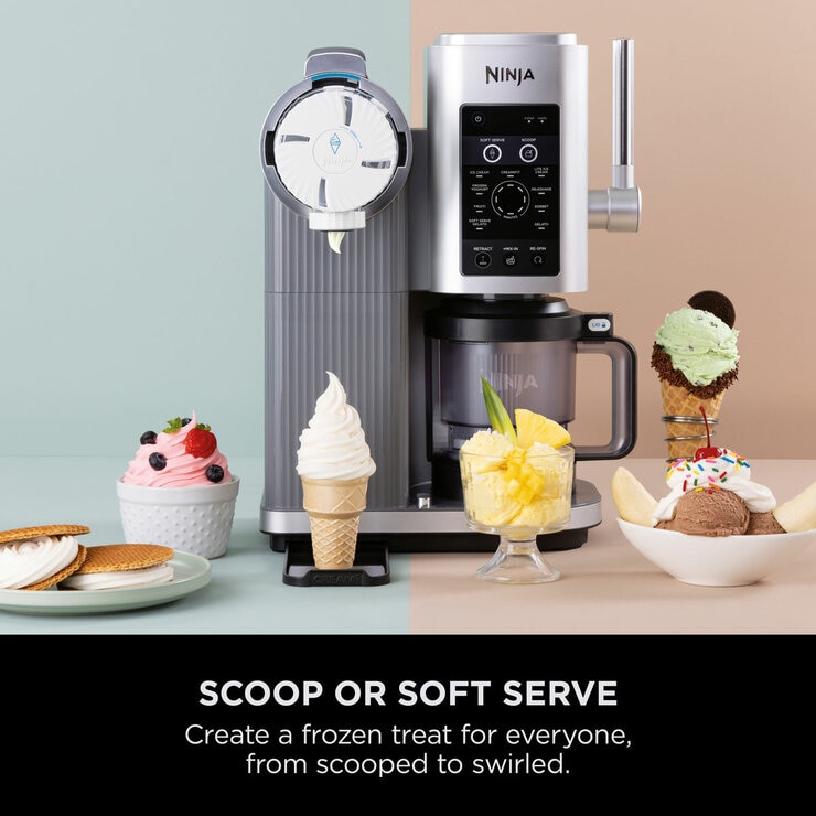 Descrictive image of Ninja Creami Swirl - Scoop or soft serve?