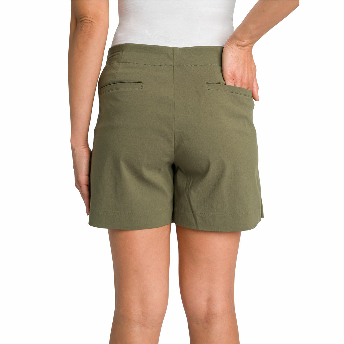 Mason & Belle Ladies Wrap Skort in Olive Mason & Belle Ladies Wrap Skort in Olive