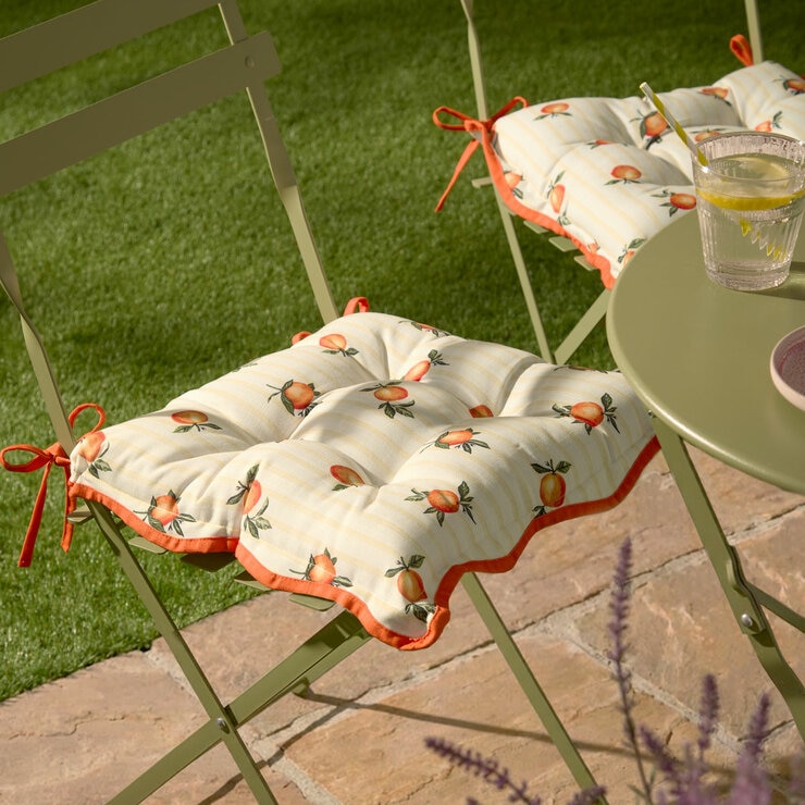 Fruits Indoor/Outdoor Seat Pads 2 Pack