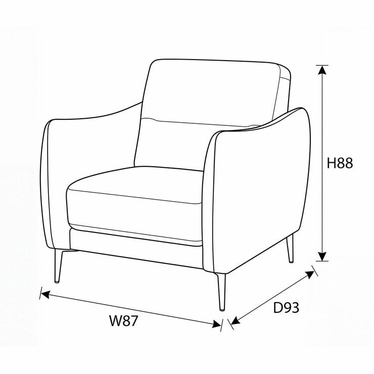 Nicoletti Jupiter Taupe Leather Armchair Nicoletti Jupiter Taupe Leather Armchair