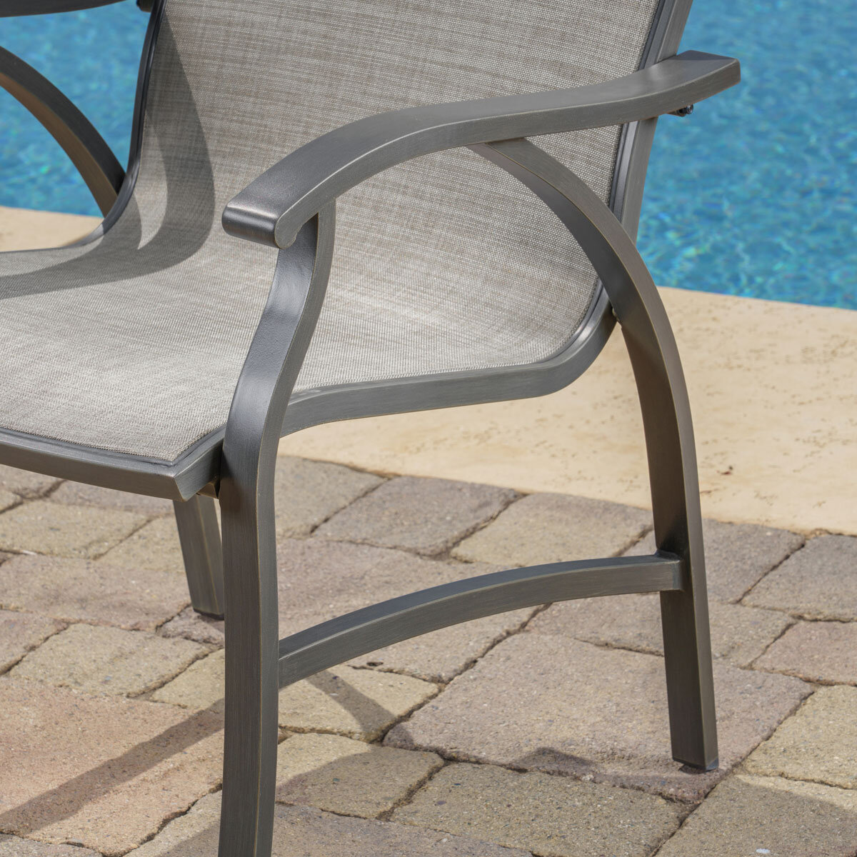 Sunbrella sling chair costco online