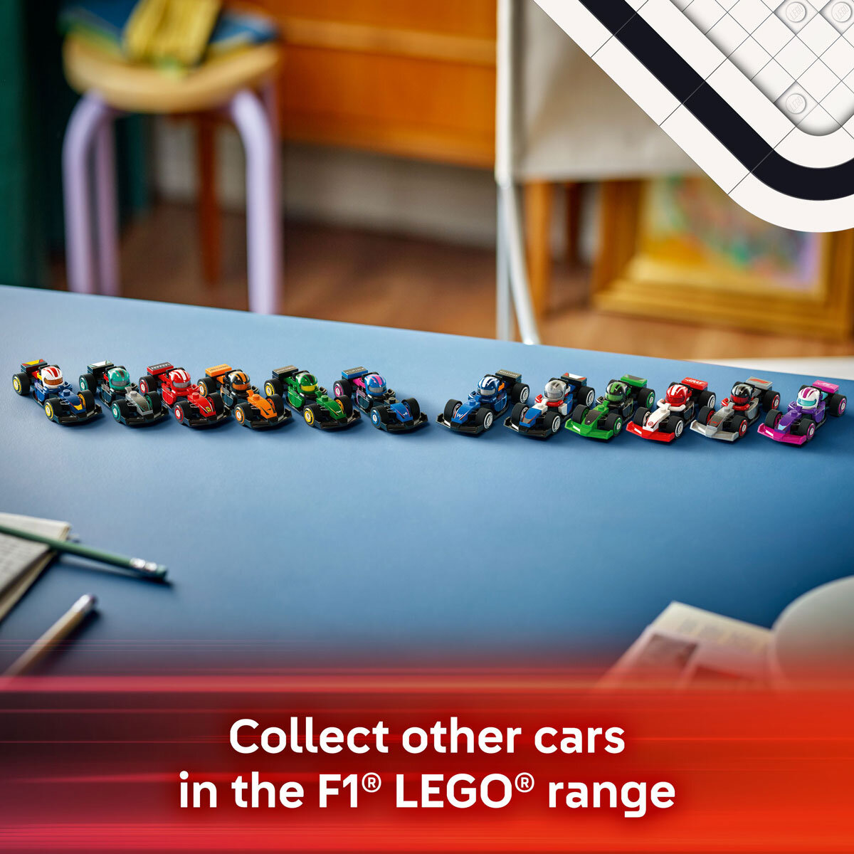 LEGO Minifigures F1® Collectible Race Cars - Model 71049 (6+ Years)