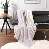 Life Comfort Ultimate Sherpa Throw in 4 Colours, 152 x 177 cm 