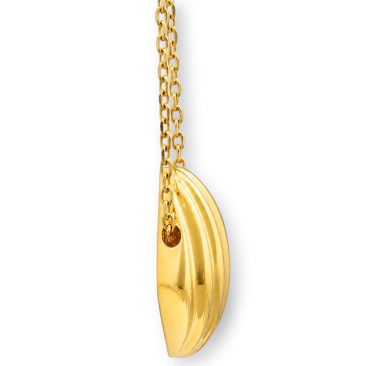 14ct Yellow Gold Textured Cushion Pendant 14ct Yellow Gold Textured Cushion Pendant