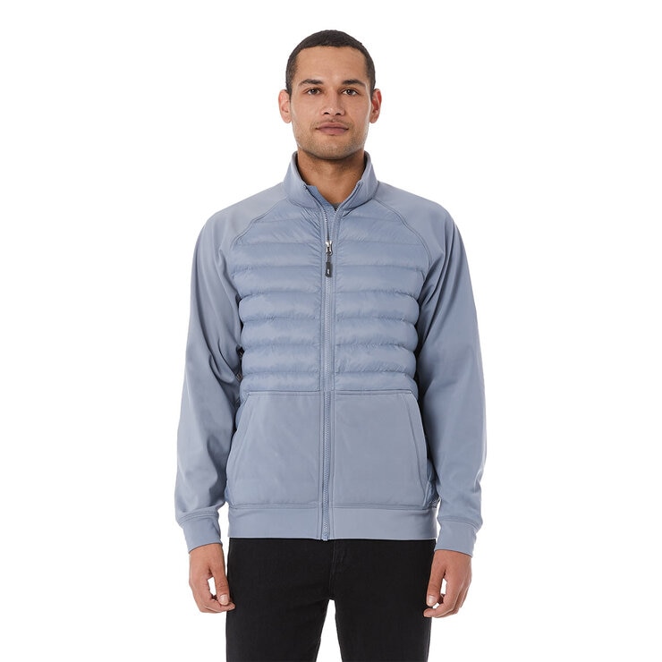 32 Degrees Men's Mixed Media Jacket in Cool Grey, Extra Extra Large 32 Degrees Men's Mixed Media Jacket in Cool Grey, Extra Extra Large