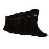 Pringle Men's 2 x 3 Pack Cushioned Sports Socks in Black, Size 7-11