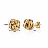 14ct Yellow Gold Love Knot Earrings 14ct Yellow Gold Love Knot Earrings