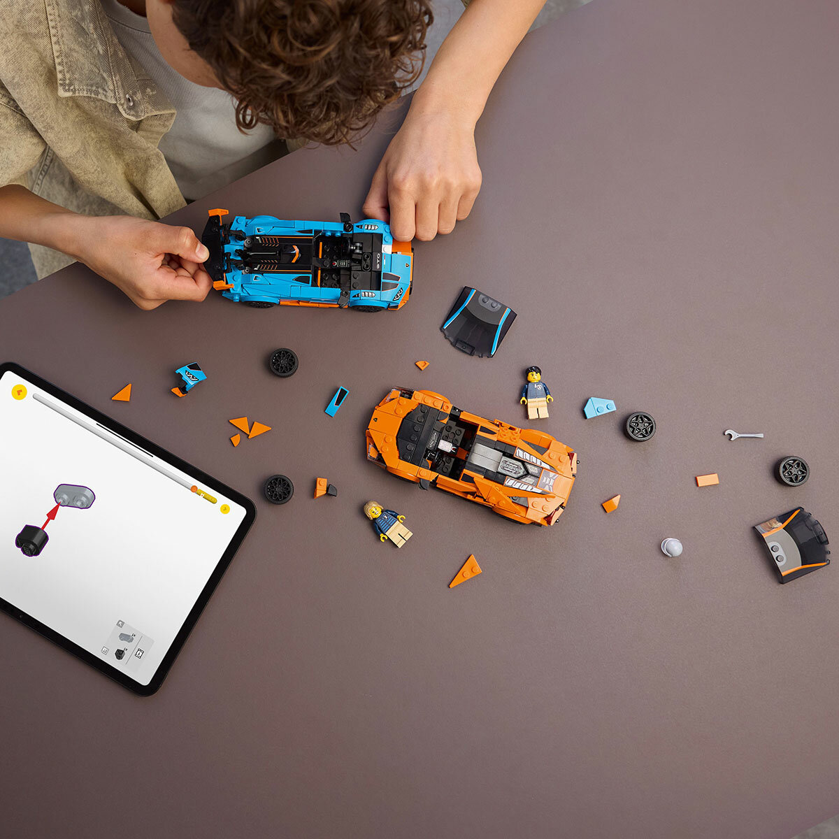 LEGO Speed Champions Lamborghini Revuelto & Huracán STO - Model 77238 (10+ Years)