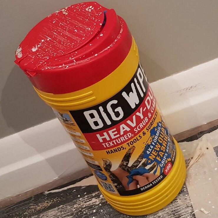 BIG WIPES Heavy Duty Anti Bacterial 80ct Wipes Costco UK