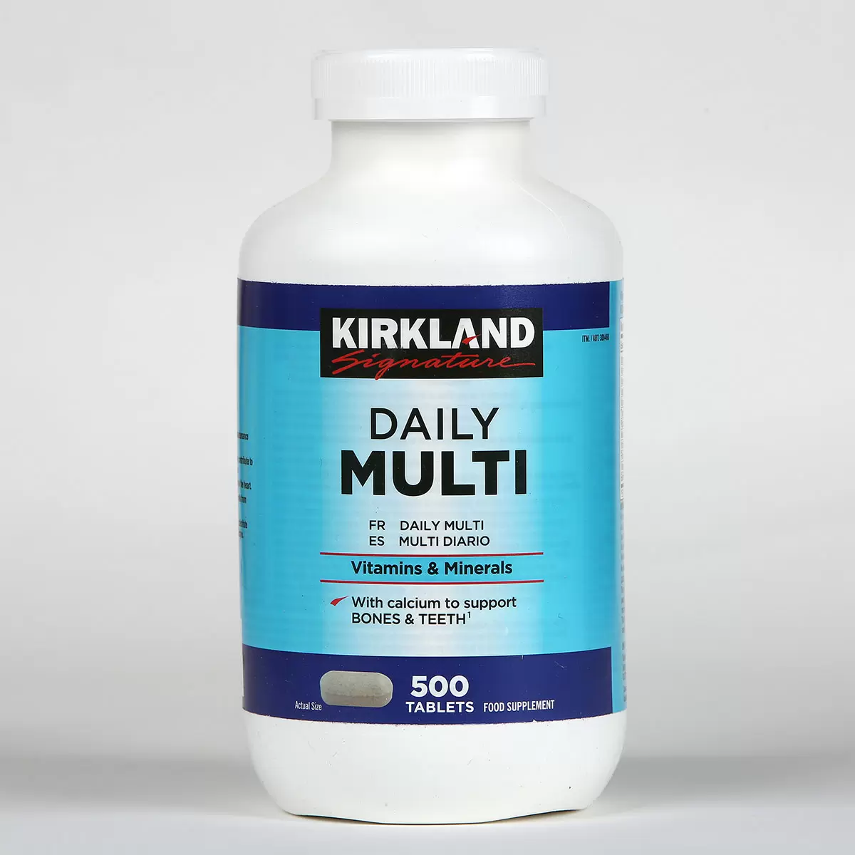 308460 Kirkland Signature Daily Multi Vitamins & Minerals, 500 Tablets